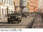 Репетиция парада 9 мая в Санкт-Петербурге (2011 год). Редакционное фото, фотограф Алексей Ширманов / Фотобанк Лори