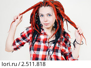 Девушка с дредами. Стоковое фото, фотограф Типляшина Евгения / Фотобанк Лори
