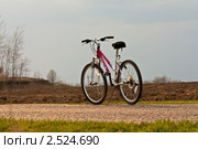 Велосипед на асфальтовой дороге (2011 год). Редакционное фото, фотограф Иван Губанов / Фотобанк Лори