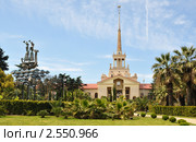 Морской вокзал Сочи (2011 год). Редакционное фото, фотограф Анна Мартынова / Фотобанк Лори