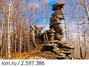 "Семь Братьев" - скалы останцы, Урал. Стоковое фото, фотограф Тимур Кузяев / Фотобанк Лори
