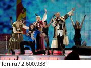 Выступление немецкой группы "Чингисхан" (2011 год). Редакционное фото, фотограф Елена Олешко / Фотобанк Лори