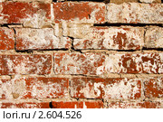 Фрагмент старой монастырской стены. Стоковое фото, фотограф ElenArt / Фотобанк Лори