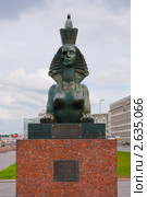 Сфинкс на набережной Робеспьера. Санкт-Петербург (2011 год). Редакционное фото, фотограф Алексей Ширманов / Фотобанк Лори