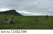Курганы Хакасии (2010 год). Стоковое видео, видеограф Юрий Пономарёв / Фотобанк Лори