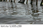 Рябь морской воды у берега. Стоковое видео, видеограф Артем Поваров / Фотобанк Лори