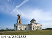 Свято-Никольский храм в станице Еланской Ростовской области (2011 год). Стоковое фото, фотограф Борис Панасюк / Фотобанк Лори
