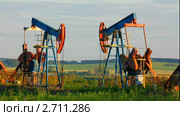Добыча нефти. Таймлапс. Стоковое видео, видеограф Михаил Коханчиков / Фотобанк Лори