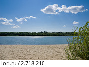 Пляж на Дону. Стоковое фото, фотограф Борис Панасюк / Фотобанк Лори