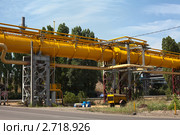 Газопровод высокого давления. Стоковое фото, фотограф Кекяляйнен Андрей / Фотобанк Лори