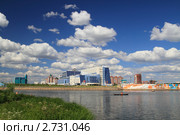 Город Сургут, городской вид (2011 год). Редакционное фото, фотограф Григорий Писоцкий / Фотобанк Лори