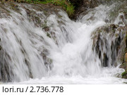 Водопад в "Monasterio de Piedra" (Монастырь на скале), Сарагоса, Испания. Редакционное фото, фотограф Александр Тесевич / Фотобанк Лори