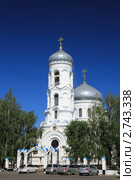 Успенский кафедральный собор. Город Бийск, Алтайский край (2011 год). Редакционное фото, фотограф Григорий Писоцкий / Фотобанк Лори