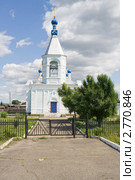 Храм Казанской иконы Божией Матери. Малая Минуса. Красноярский край (2011 год). Стоковое фото, фотограф Шичкина Антонина / Фотобанк Лори