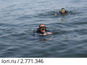Группа дайверов после погружения (2011 год). Редакционное фото, фотограф Робул Дмитрий / Фотобанк Лори