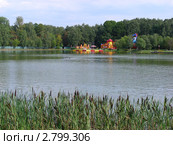Верхний Путяевский пруд на территории парка Сокольники. Москва (2011 год). Стоковое фото, фотограф lana1501 / Фотобанк Лори