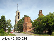 Город Венёв. Красная площадь (2011 год). Стоковое фото, фотограф Сергей Лаврентьев / Фотобанк Лори