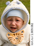 Плачущий малыш (2011 год). Редакционное фото, фотограф Katerina Anpilogova / Фотобанк Лори