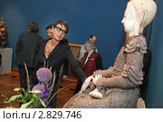 Хакамада Ирина Муцуовна (политик) (2010 год). Редакционное фото, фотограф Андрей Дегтярёв / Фотобанк Лори