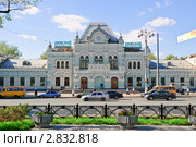 Рижский вокзал в Москве (2010 год). Стоковое фото, фотограф Алёшина Оксана / Фотобанк Лори