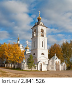 Подмосковье. Село Язвище. Церковь Троицы Живоначальной (2011 год). Стоковое фото, фотограф Сергей Соболев / Фотобанк Лори