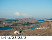 Крымский пейзаж. Окрестности Карадага (2011 год). Стоковое фото, фотограф Григорий Стоякин / Фотобанк Лори