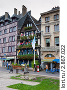 Город Руан. Нормандия. Франция (2011 год). Редакционное фото, фотограф E. O. / Фотобанк Лори