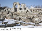 Руины парка Юаньминюань в Пекине (2011 год). Стоковое фото, фотограф Vladislav Osipov / Фотобанк Лори