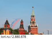 Красная площадь. 9 мая (2010 год). Редакционное фото, фотограф Losevsky Pavel / Фотобанк Лори