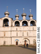 Звонница Успенского собора Ростовкого кремля (1682 г.) (2011 год). Редакционное фото, фотограф Илюхина Наталья / Фотобанк Лори