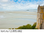 Мон-Сен-Мишель. Нормандия. Франция (2011 год). Стоковое фото, фотограф E. O. / Фотобанк Лори