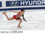 Чемпионат мира по фигурному катанию 2011. Канако Мураками, японская фигуристка. Редакционное фото, фотограф Игорь Долгов / Фотобанк Лори