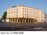 Гостиница "Волынь" в городе Владимире-Волынском на Украине (2009 год). Редакционное фото, фотограф Солодовникова Елена / Фотобанк Лори