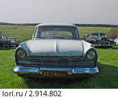 Ford Taunus в автомузее в Черноусове ("Авто-СССР") (2010 год). Редакционное фото, фотограф Liseykina / Фотобанк Лори