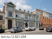 Почта России в старинном здании. Кимры, Тверская область (2011 год). Редакционное фото, фотограф stargal / Фотобанк Лори