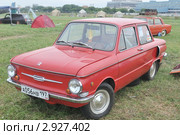 Автомобиль ЗАЗ-968А "Запорожец"  на выставке "Автоэкзотика-2011", Москва, Тушино. Редакционное фото, фотограф Малышев Андрей / Фотобанк Лори