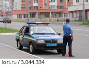 ДПС Украины. Несение службы на улицах города (2011 год). Редакционное фото, фотограф Михаил Рыбачек / Фотобанк Лори