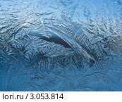 Художница-зима - морозные узоры на стекле. Стоковое фото, фотограф Светлана Ильева (Иванова) / Фотобанк Лори