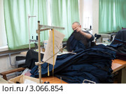 Арестантские будни. Швейный цех (2011 год). Редакционное фото, фотограф Александр Подшивалов / Фотобанк Лори