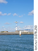 Бельгия. Остенде. Северное море. Маяк (2011 год). Стоковое фото, фотограф Илюхина Наталья / Фотобанк Лори
