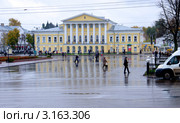 Кострома. Сусанинская площадь. Дом Борщова (архитектор Н.И.Метлин) (2011 год). Редакционное фото, фотограф Илюхина Наталья / Фотобанк Лори