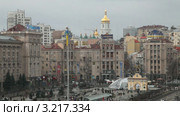 Майдан в Киеве, Украина. Редакционное видео, видеограф Кирилл Трифонов / Фотобанк Лори