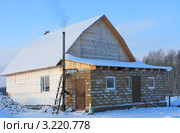 Дом с пристроем на новом участке (2011 год). Стоковое фото, фотограф Анатолий Матвейчук / Фотобанк Лори