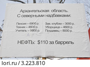 Крупная акция оппозиции под лозунгом «За честные выборы» на Болотной площади в Москве 4 февраля 2012 года. С Северными надбавками. Редакционное фото, фотограф stargal / Фотобанк Лори