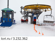 Подмосковный горнолыжный курорт Сорочаны, Дмитровский район (2012 год). Редакционное фото, фотограф Кекяляйнен Андрей / Фотобанк Лори