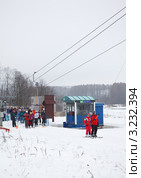 Подмосковный горнолыжный курорт Сорочаны, Дмитровский район (2012 год). Редакционное фото, фотограф Кекяляйнен Андрей / Фотобанк Лори