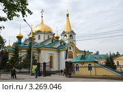 Новосибирск. Кафедральный собор в честь Вознесения Господня (Советская улица, 91) (2011 год). Редакционное фото, фотограф Павел Просветов / Фотобанк Лори
