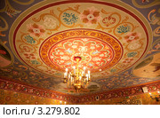 Дворец царя Алексея Михайловича. Престольная палата царицы. Потолок (2012 год). Редакционное фото, фотограф Наталья Волкова / Фотобанк Лори