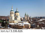 Ильинская и Троицкая церкви Серпухова (2012 год). Стоковое фото, фотограф Наталья Волкова / Фотобанк Лори