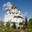 Вид в Лужецком монастыре. Город Можайск Московской области (2011 год). Стоковое фото, фотограф Солодовникова Елена / Фотобанк Лори